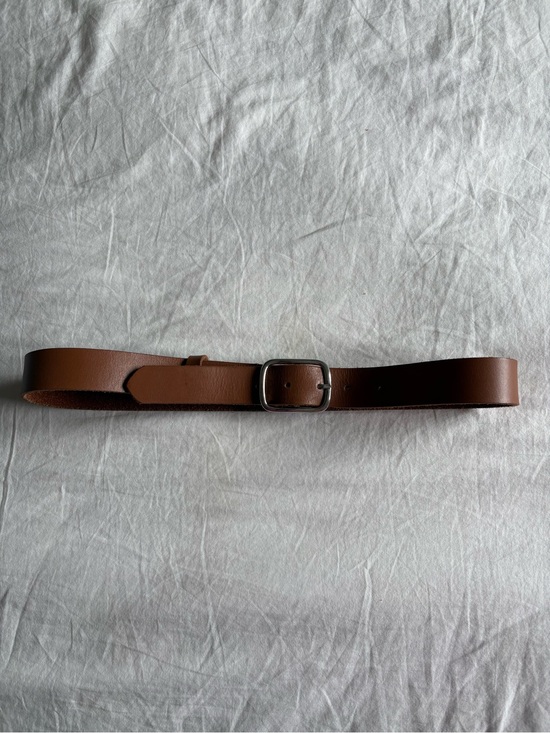 Part Two Accessories - Part Two Classic Brown Women’s Belt with Silver Buckle